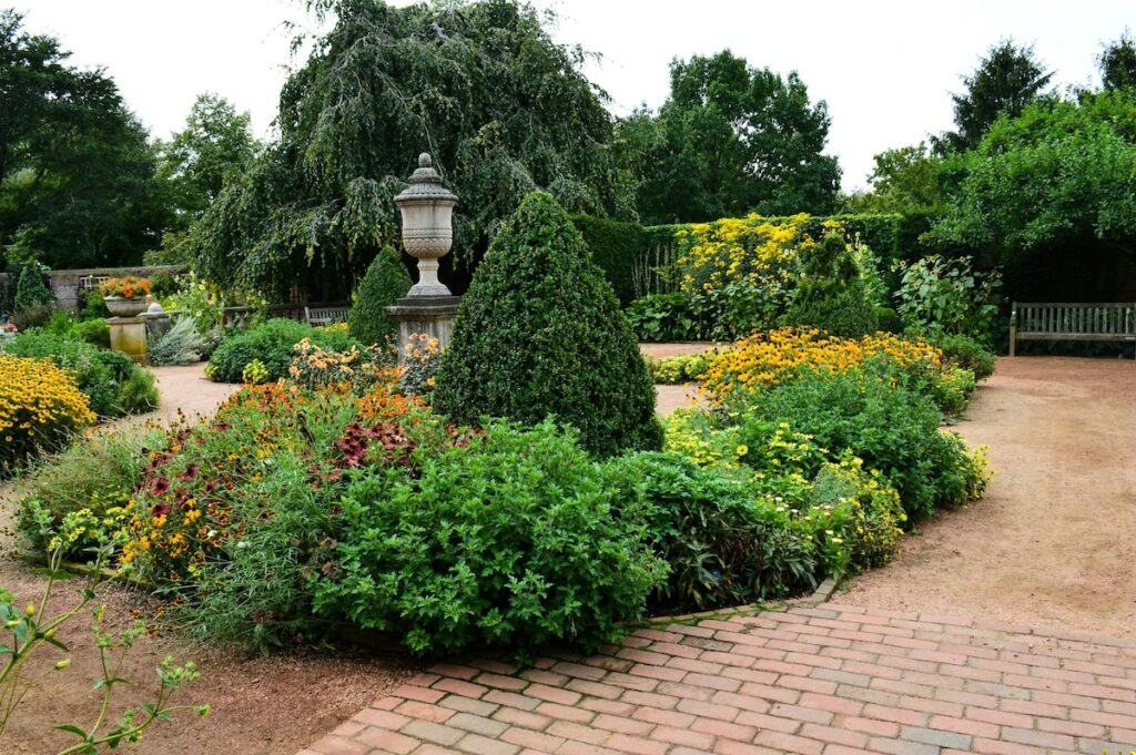 Garden scape and flowers - Photo by Annie Gavin on Unsplash