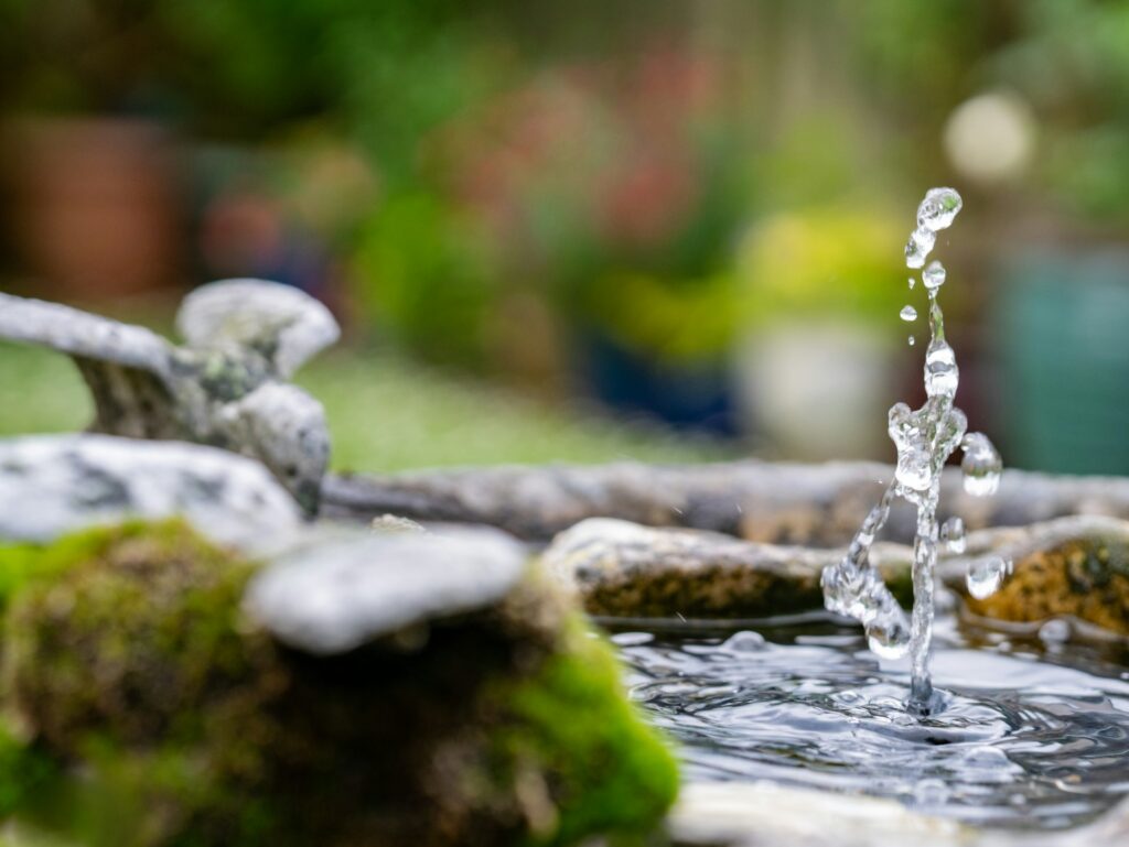 Water feature - Photo by Geraldine Dukes on Unsplash